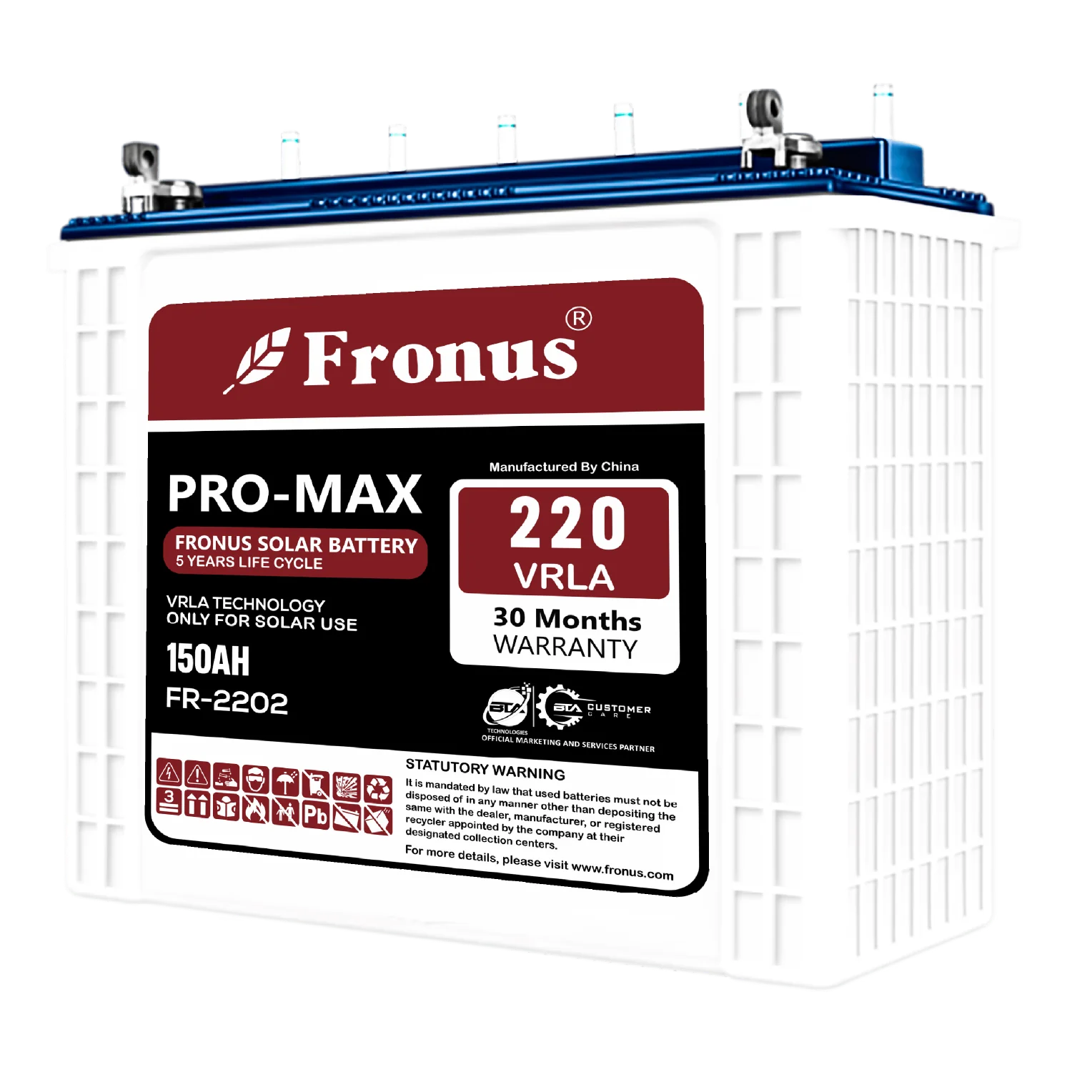 Fronus Pro Max 150 AH - Image 2