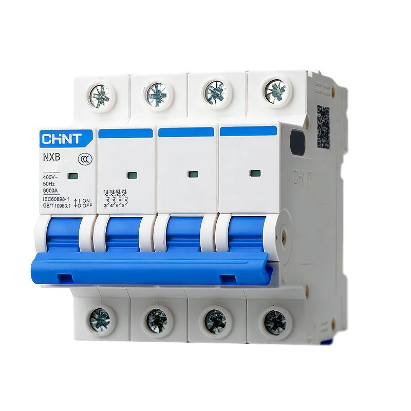 CHINT NXB-63 4P 3-Phase AC MCB Circuit Breaker 6kA – Reliable Miniature Circuit Breaker for Electrical Protection - Image 2