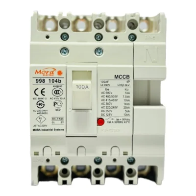 Mora 998 104B/250A Three-Phase MCCB Disconnector Switch 100A/250A – 4 Pole