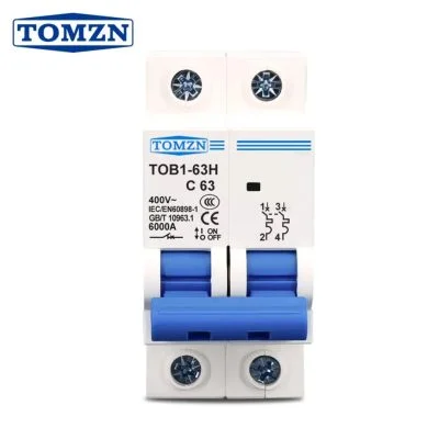 Tomzn 2P AC C Type MCB Circuit Breaker