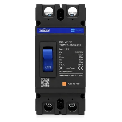 Tomzn TOM7Z 2P 125A DC MCCB Breaker